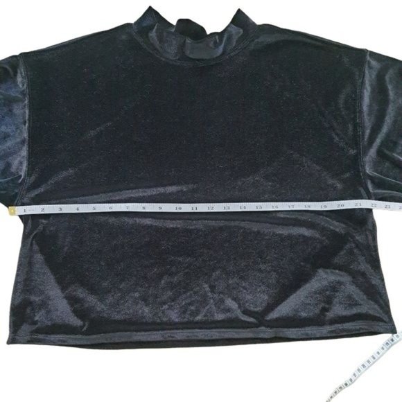 We the Free Black Velvet Top - Picture 5 of 10